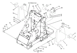 FUEL TANK AND AIR FILTER ASSEMBLY