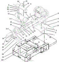 ENGINE AND PUMP ASSEMBLY