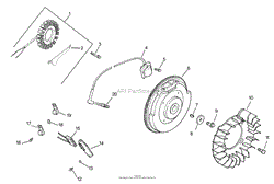 IGNITION / ELECTRICAL ASSEMBLY KOHLER CH23S-76549