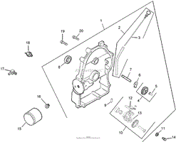 OIL PAN/LUBRICATION ASSEMBLY KOHLER CH23S-76549