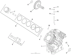 CRANKCASE ASSEMBLY KOHLER CH23S-76549