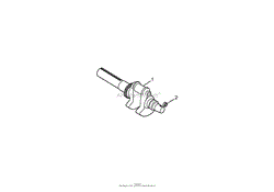 CRANKSHAFT ASSEMBLY KOHLER CH20S 64733