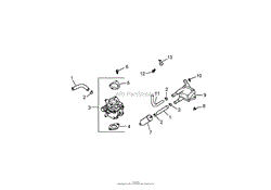 FUEL SYSTEM ASSEMBLY KOHLER CH20S 64733