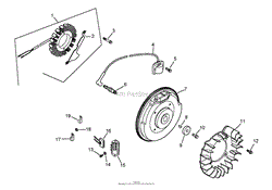 IGNITION AND ELECTRICAL ASSEMBLY KOHLER CH20S 64733