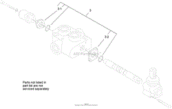 HYDRAULIC SELECTOR VALVE ASSEMBLY NO. 99-3072