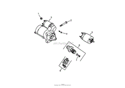 STARTING SYSTEM ASSEMBLY KOHLER CH20S 64733