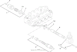 HYDRAULIC VALVE ASSEMBLY NO. 105-6246