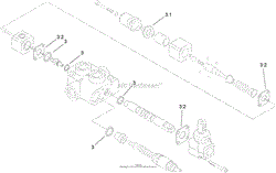 AUXILIARY HYDRAULIC VALVE ASSEMBLY NO. 99-3077