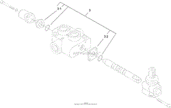 HYDRAULIC SELECTOR VALVE ASSEMBLY NO. 99-3072