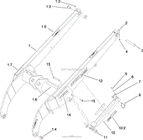 LOADER ARM ASSEMBLY