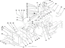 RADIATOR AND AIR CLEANER ASSEMBLY