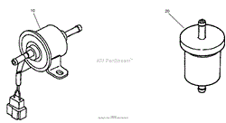 FUEL PUMP AND FILTER ASSEMBLY