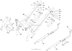 LOADER ARM HYDRAULIC ASSEMBLY