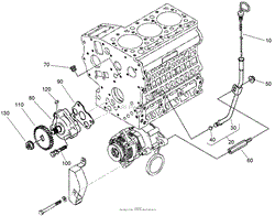 OIL PUMP AND DIPSTICK ASSEMBLY