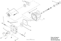 HYDRAULIC PUMP ASSEMBLY NO. 106-5705 AND 106-5706