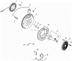 IGNITION AND ELECTRICAL ASSEMBLY KOHLER CH740-3126