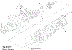 HYDRAULIC MOTOR ASSEMBLY NO. 114-1756