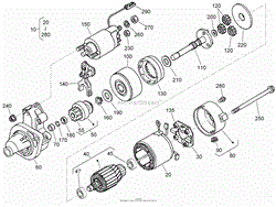 STARTER COMPONENTS ASSEMBLY