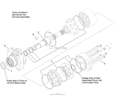 HYDRAULIC MOTOR ASSEMBLY NO. 106-7654