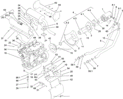 HYDRAULIC PUMP AND FILTER ASSEMBLY