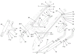 LOADER ARM HYDRAULIC ASSEMBLY