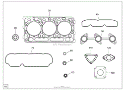 UPPER ENGINE GASKET KIT