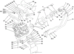 HYDRAULIC PUMP AND FILTER ASSEMBLY