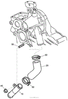 WATER PIPE ASSEMBLY