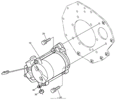 STARTER INSTALLATION ASSEMBLY