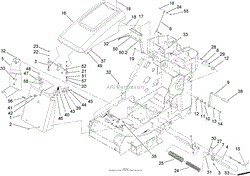 HOOD AND BRAKE ASSEMBLY