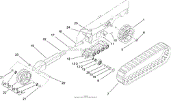 TRACK AND TRACTION ASSEMBLY