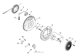 IGNITION AND ELECTRICAL ASSEMBLY KOHLER CH20S-64762