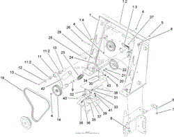 LOADER TOWER AND DRIVE ASSEMBLY