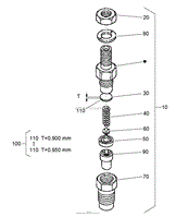 NOZZLE HOLDER AND COMPONENTS