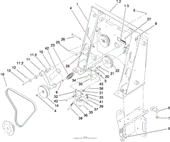 LOADER TOWER, FUEL PUMP AND DRIVE ASSEMBLY