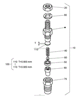 NOZZLE HOLDER AND COMPONENTS