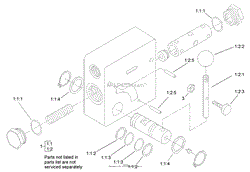 HYDRAULIC VALVE ASSEMBLY NO. 104-4221