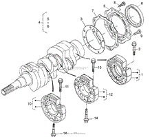 MAIN BEARING CASE ASSEMBLY