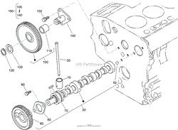 CAMSHAFT AND IDLE GEAR SHAFT ASSEMBLY