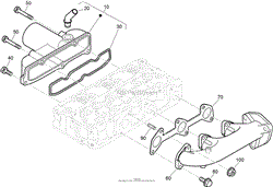 INLET AND EXHAUST MANIFOLD ASSEMBLY