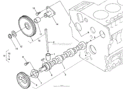 CAMSHAFT AND IDLE GEAR SHAFT ASSEMBLY