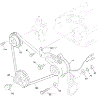 DYNAMO, PULLEY AND FAN ASSEMBLY