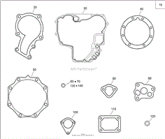 LOWER ENGINE GASKET KIT