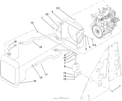 RADIATOR MOUNT ASSEMBLY