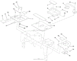 CONTROL HANDLE AND REFERENCE BAR ASSEMBLY