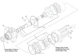 HYDRAULIC MOTOR ASSEMBLY NO. 106-7654