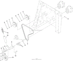 HYDRAULIC PUMP PULLEY ASSEMBLY