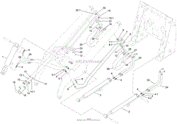 LOADER ARM HYDRAULIC ASSEMBLY