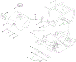 ROLL CAGE AND WATER ASSEMBLY