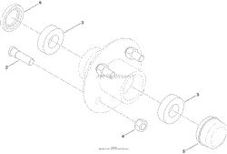 HUB ASSEMBLY NO. 125-8171